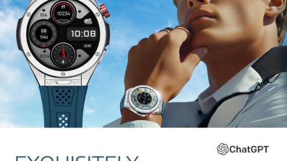 ADVAN Smartwatch On Posh Amoled 1.43" GPS Smart AI ChatGPT Assistant