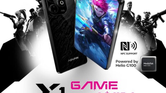 HARGA PROMO! ADVAN X1 Mediatek Helio G100 8GB+8GB 128GB UFS - color: BLACK